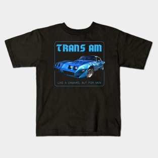 1979 Trans Am - Atlantis Blue Kids T-Shirt